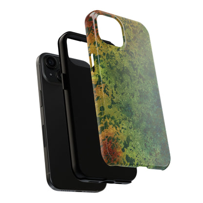Painted Phone Case Inspired by Regrowth