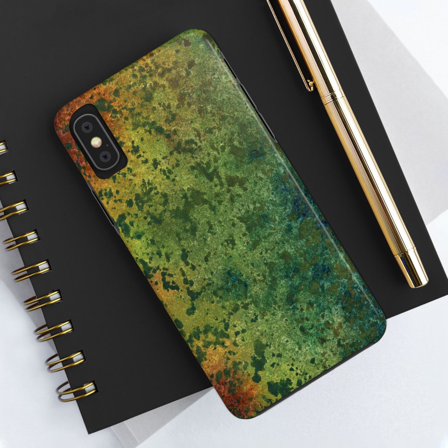 Painted Phone Case Inspired by Regrowth
